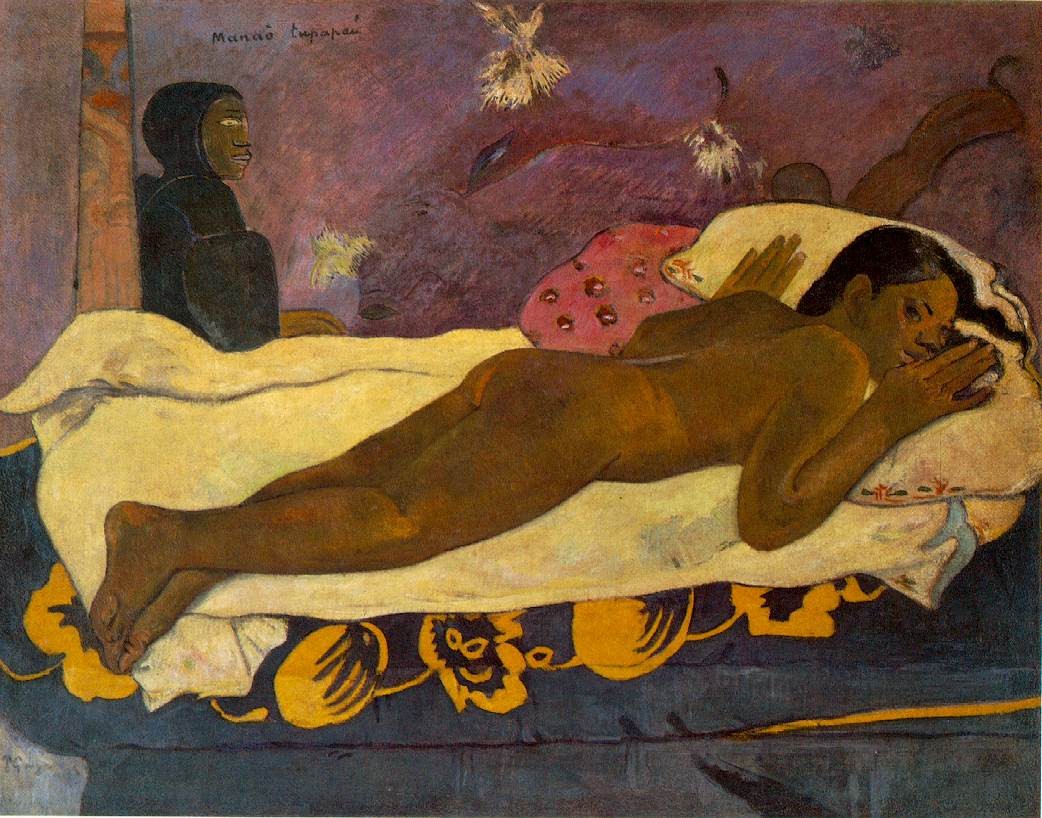 Paul Gauguin Spirit of the Dead Watching
